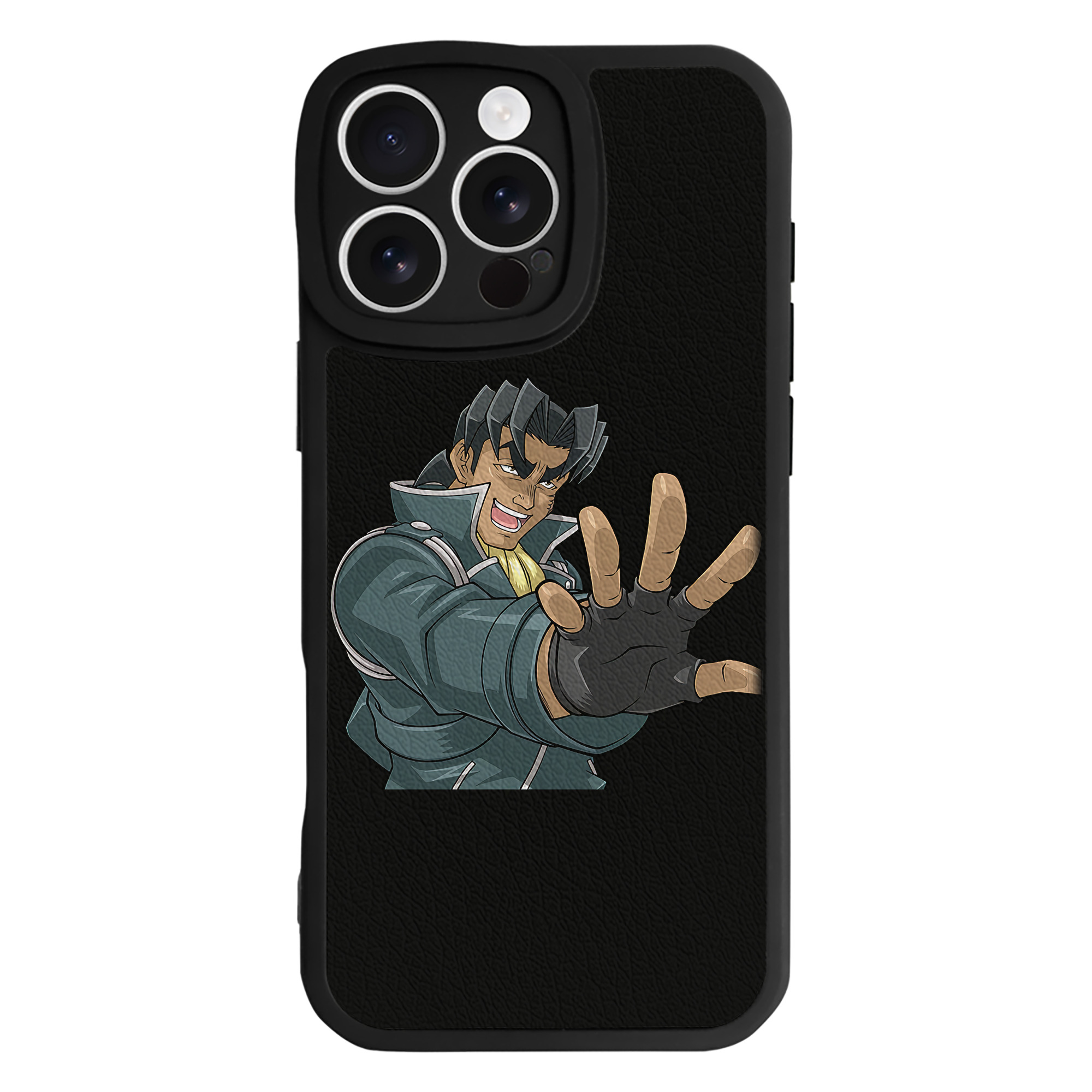 遊☆戯☆王 Yu-Gi-Oh! 【iPhone 16シリーズ対応】シリコンスマホケース（レザー調） 材質：シリコン